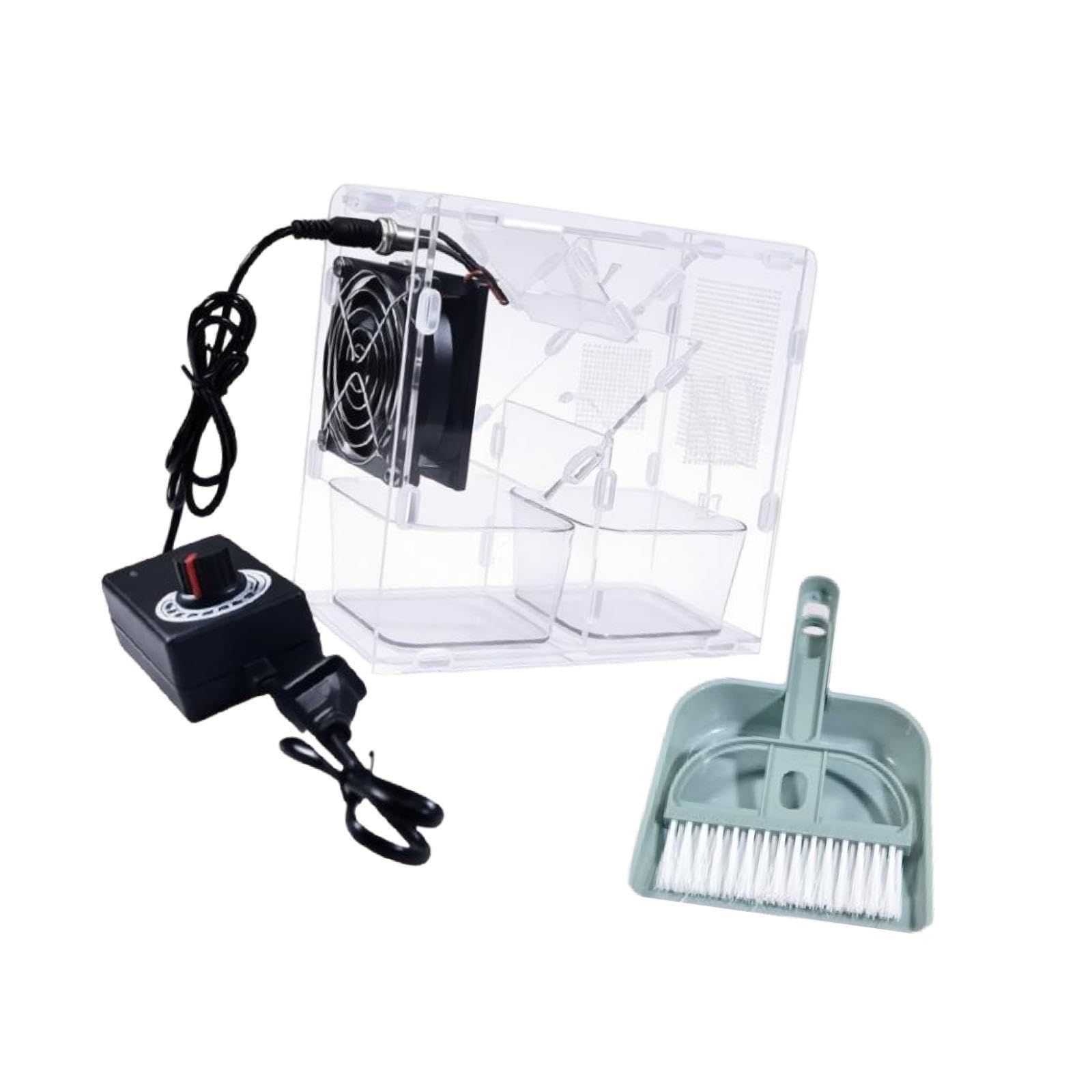Machine de soufflage de Grains pour Oiseaux, séparateur de Polyvalent pour Aliments pour Oiseaux, avec Pelle