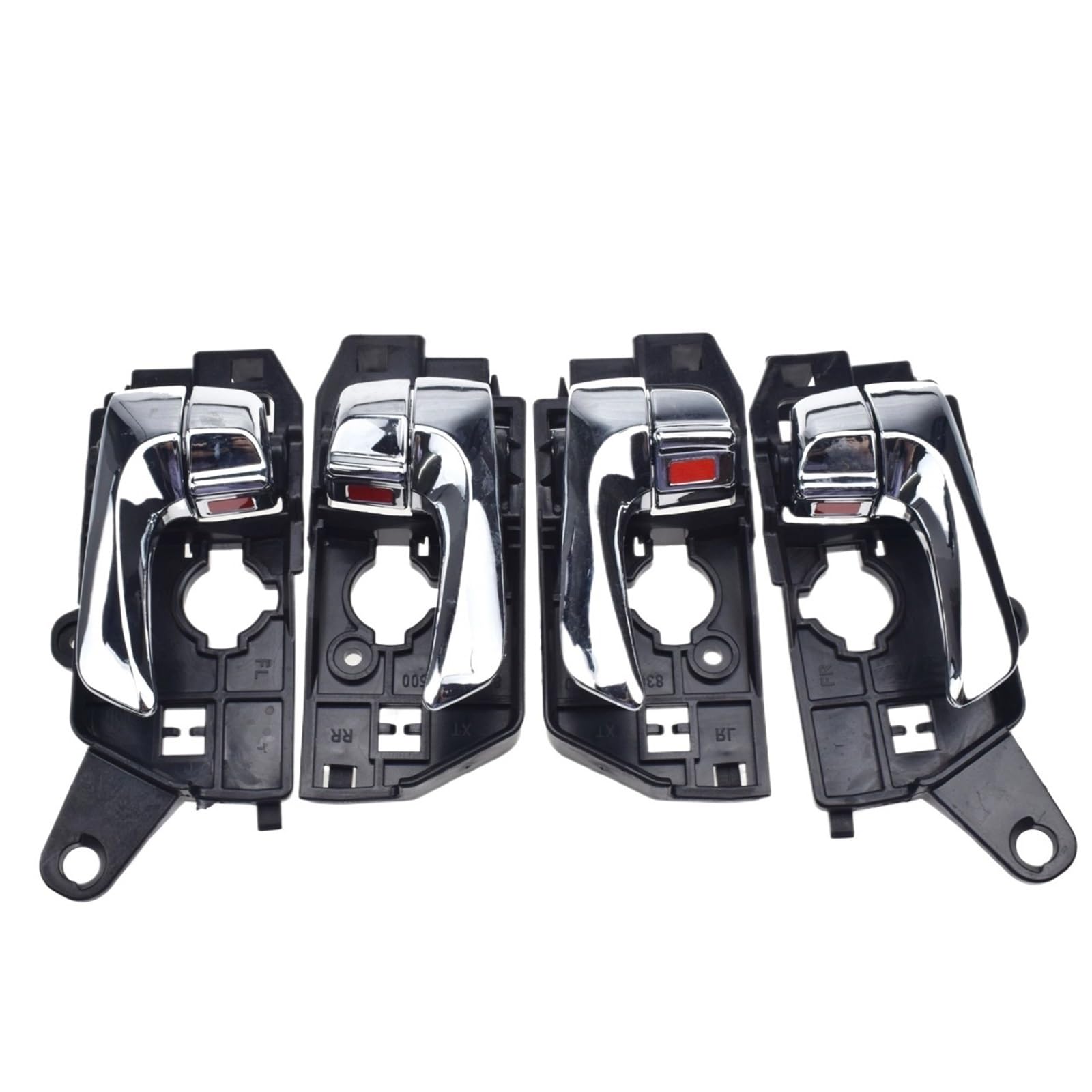 Punxdda Car Inner Handle for Hyundai for Sonata 2001-2014 2.0L 2.4L 2.7L 3.3L Inside Car Door Handle 4 Pcs Set(2.4L 3.3L 2009 2010)