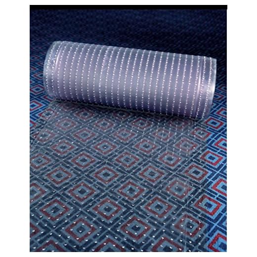 Clear Plastic Runner Rug Carpet Protector Mat Ribbed Multi-Grip (Clear Plastic, 26" in x 60" in)