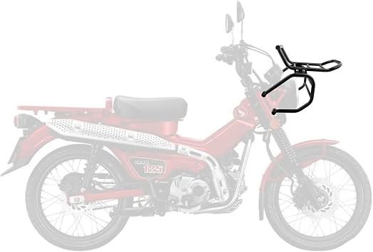 Motorcycle Front Luggage Rack Bracket with Headlight Guard Function Compatible for CT125 Hunter Cub 2020-2023, Trail 125 2021-2023