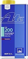 ATE TYP 200 DOT 4 Brake Fluid 1L - Racing Quality, 536°F Dry Boiling Point, Superior Corrosion Protection