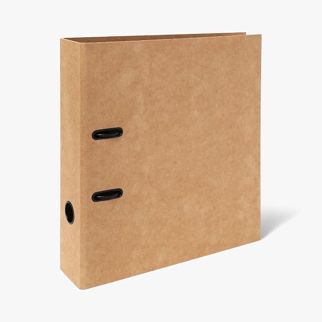 Paperchase Brown Kraft A4 Lever Arch File Folder