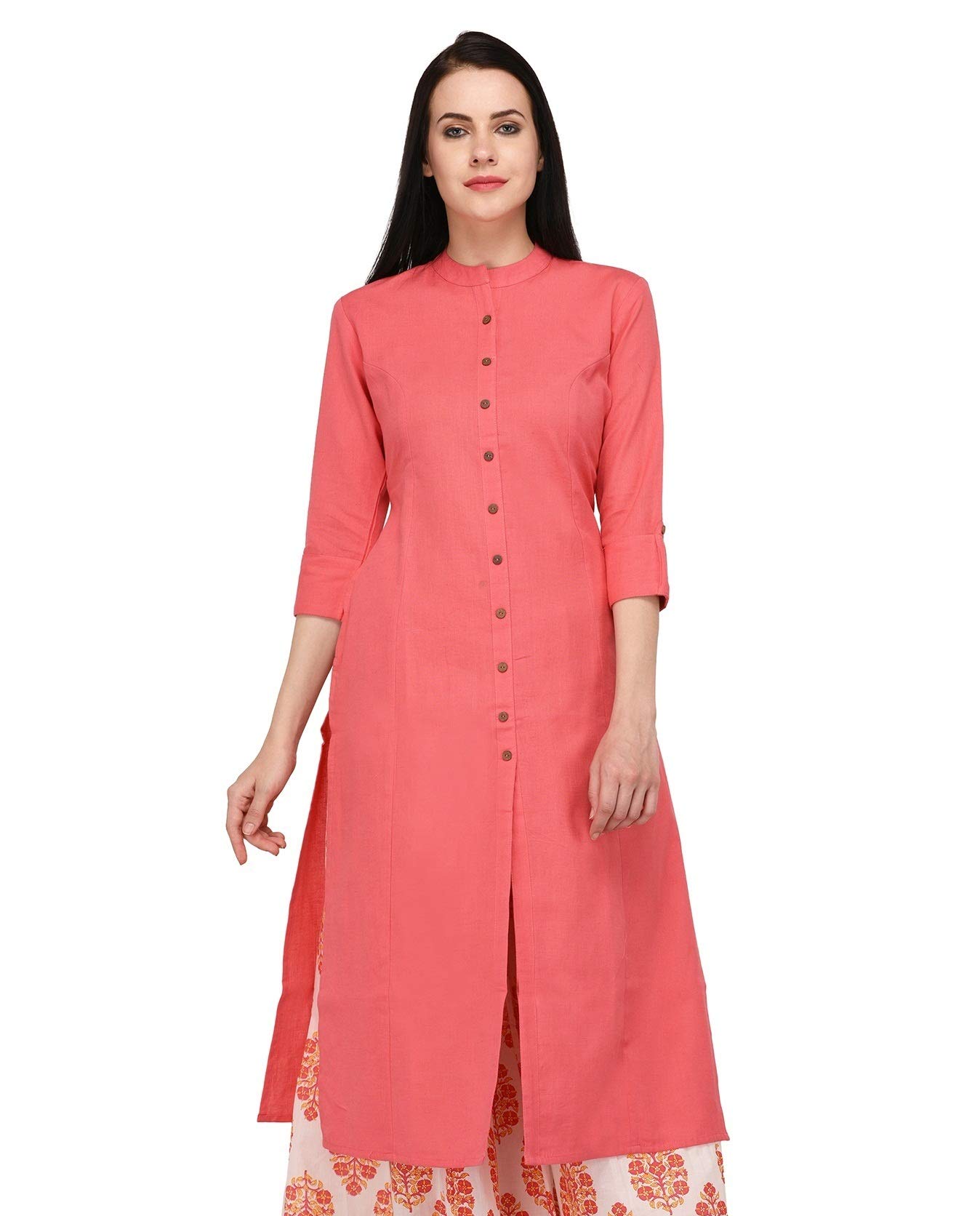 Women's Cotton Regular Fit Casual Kurta