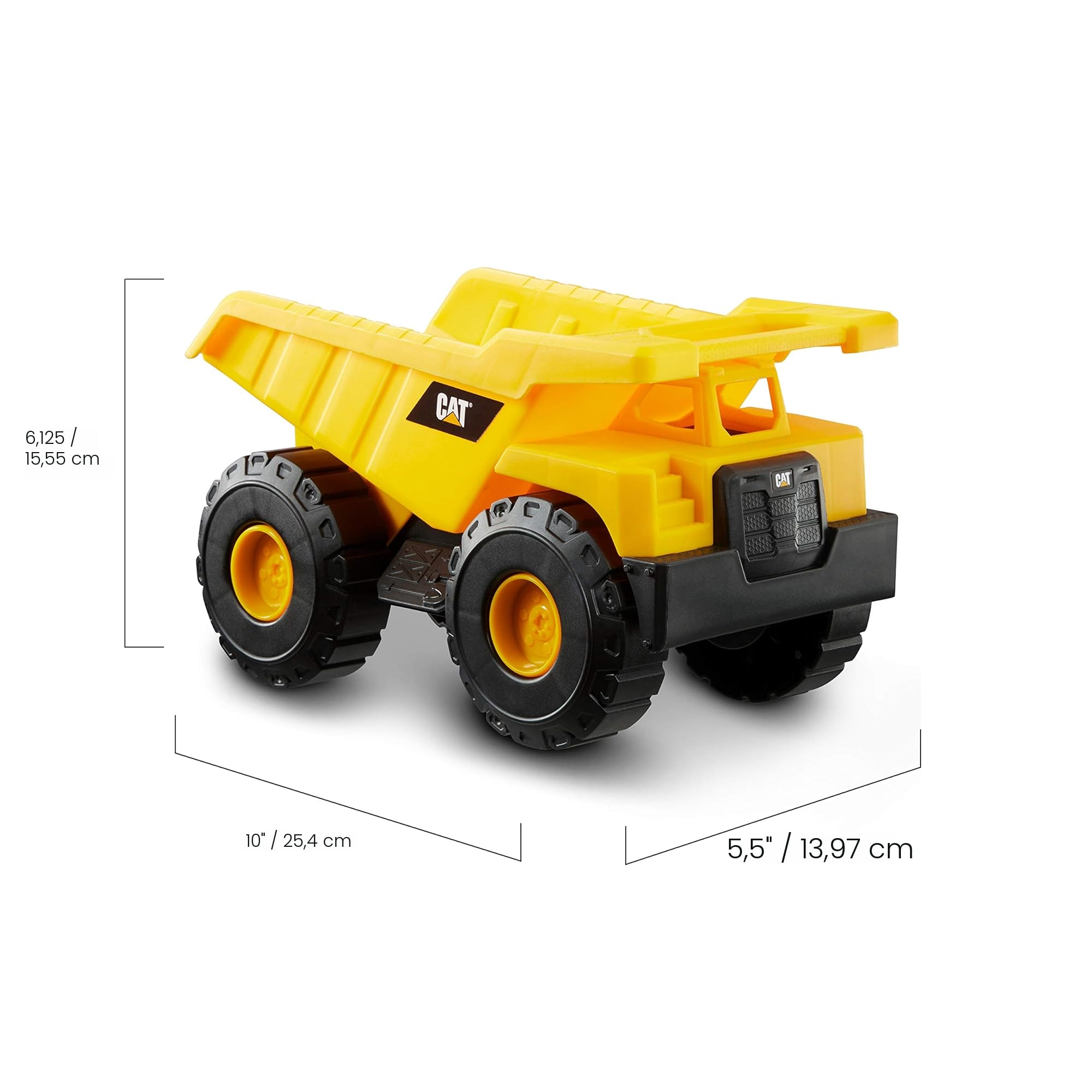Caterpillar- Bétonnière Power Haulers Sons et Lumière 30 cm Véhicule de