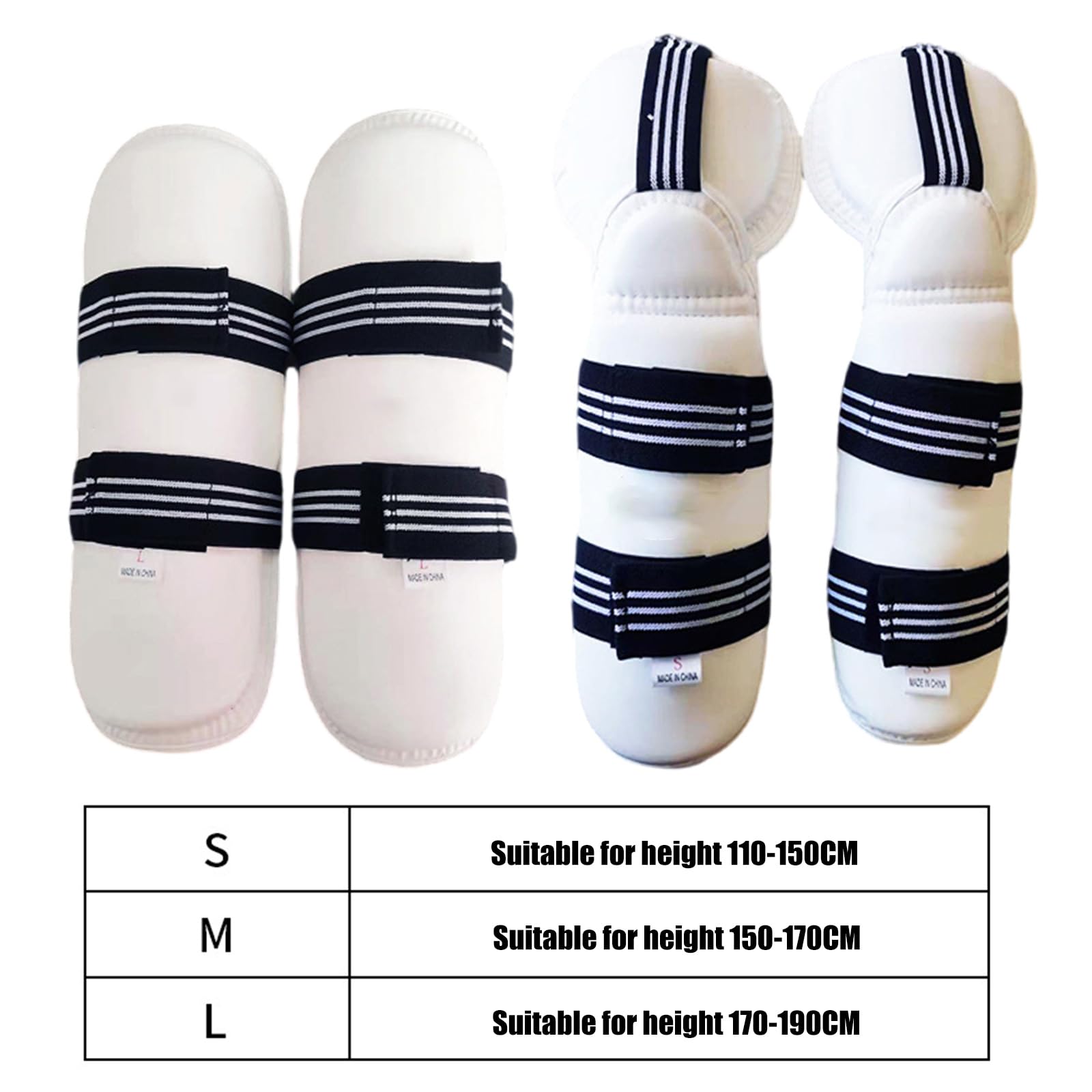 Protezioni per avambraccio e gomito, per taekwondo, sparring, avambraccio, gamba, protezione per uomini, donne, bambini, karate, kickboxing