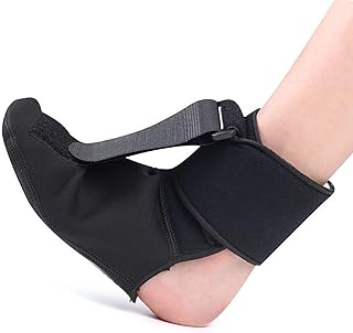 Tornozelo,KKcare Tala noturna para fascite plantar tala de tornozelo ajustável pé ortótese para arco de fascite plantar dor no pé tendinite