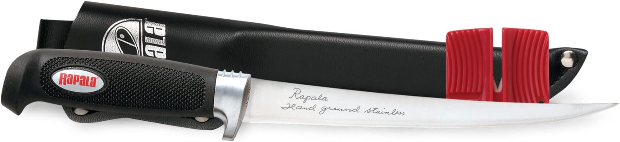 Rapala4 Soft Grip Fillet / Single Stage Sharpener / Sheath