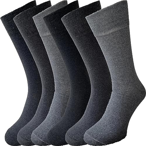 ZombaFlo 6 Pair Diabetic Socks UK Size 6-11