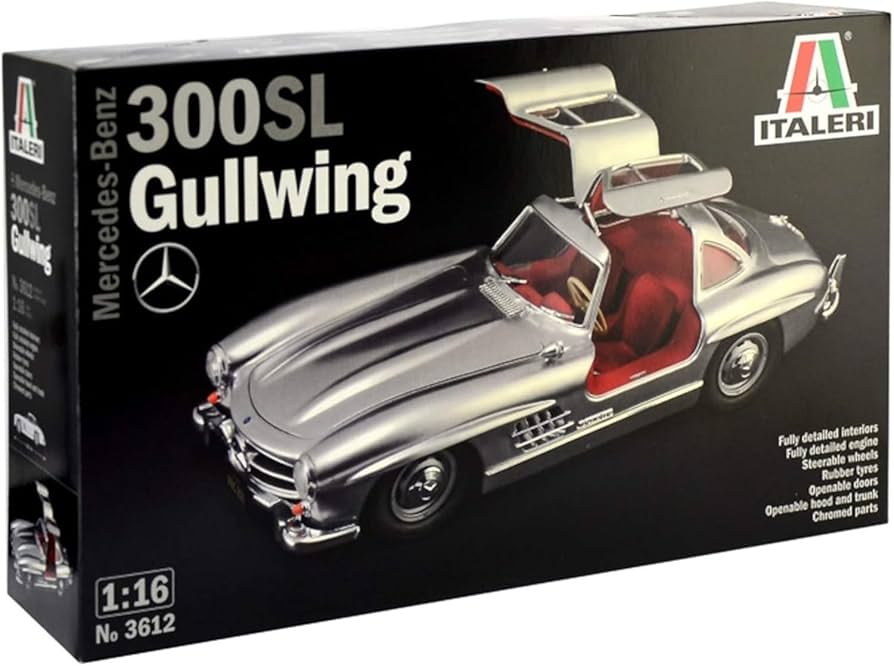 イタレリ 1/16 メルセデスベンツ 300SL ガルウィング No.3612 Amazon | プラッツ イタレリ 1/16 メルセデス・ベンツ 300 SL
