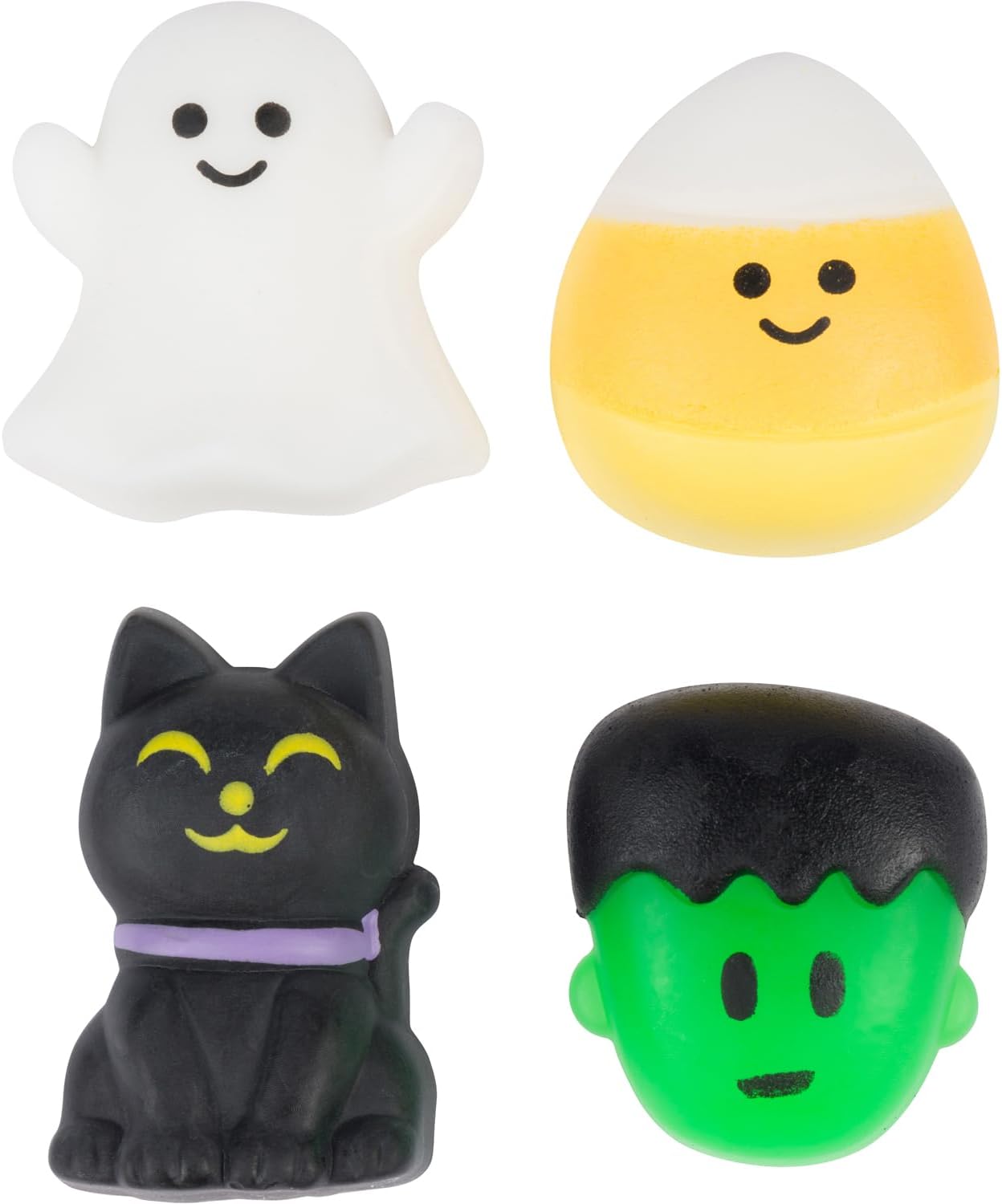 Squish & Glow Night Pack | Halloween Squishies, Glow Critters – Non-Candy Sensory Toys for Kids – Party Favors, Trick-or-Treat, Classroom Gifts
