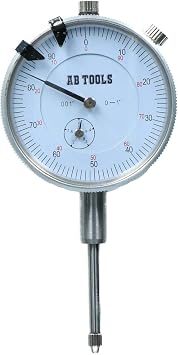 Imperial Dial Test Indicator DTI Gauge/Clock Gauge Measuring Precision 0-1"