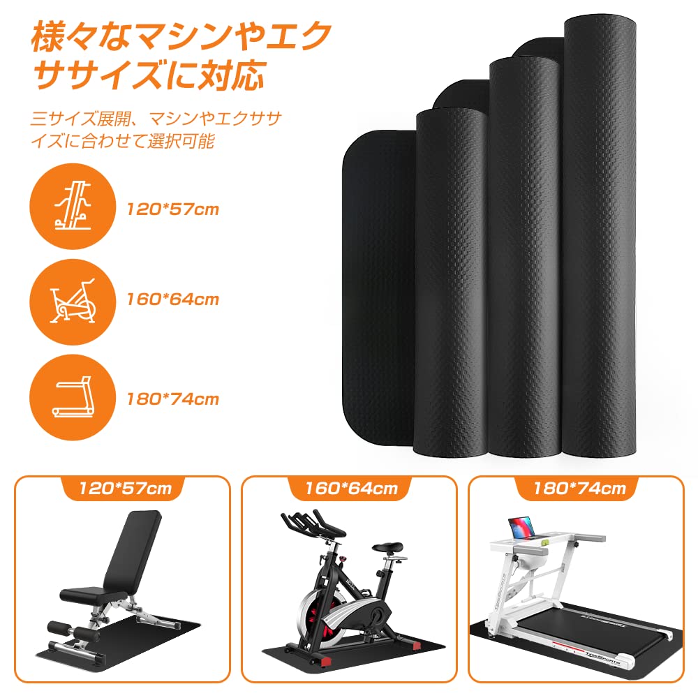 Amazon.co.jp: 防音マット トレーニングマット フロアマット