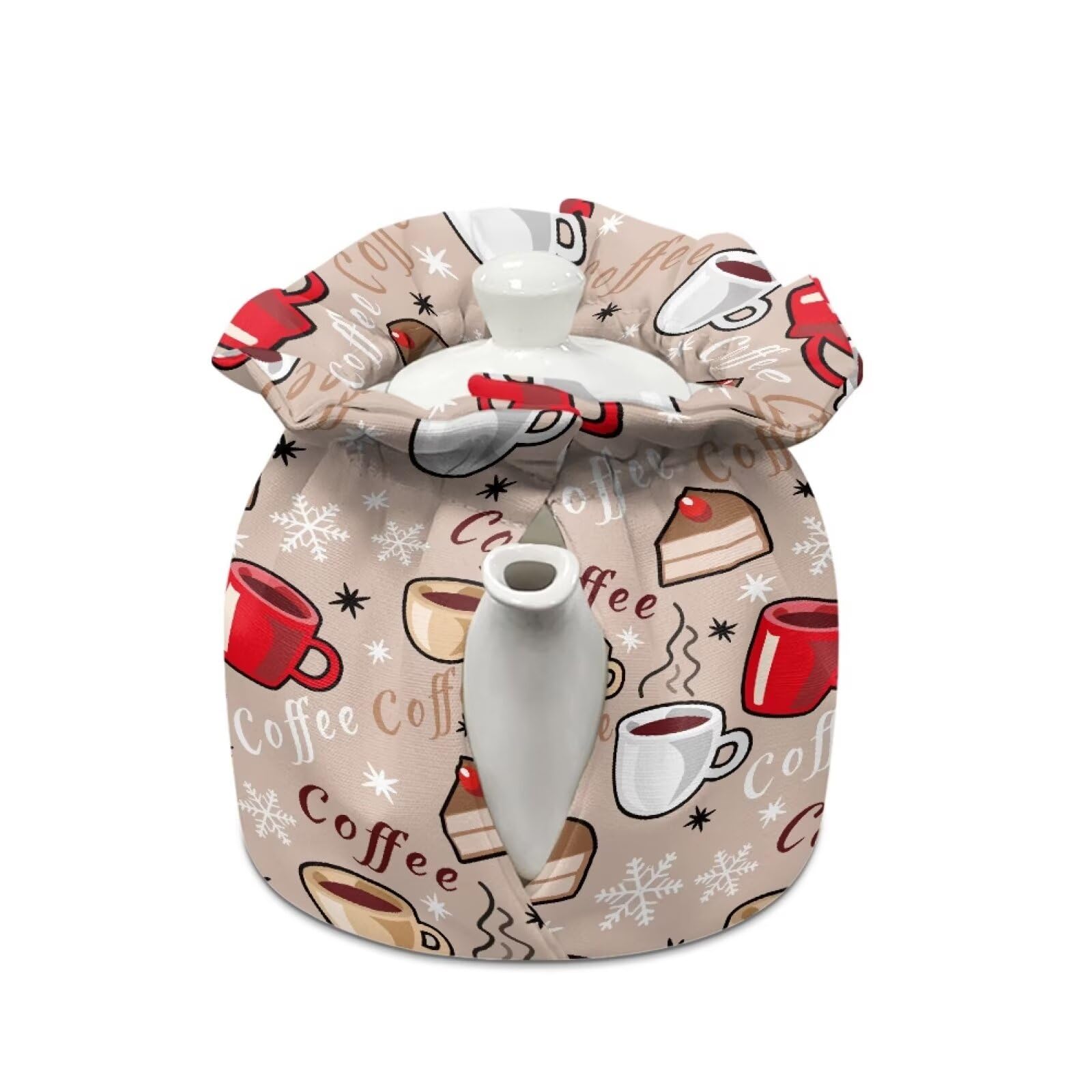 ZUXONGSY Coffee Tea Cozy for Teapot Insulated Cake Tea Pot Cozy for Keeping Warm Home Decor Tea Pot Cozy for Kitchen Accessory