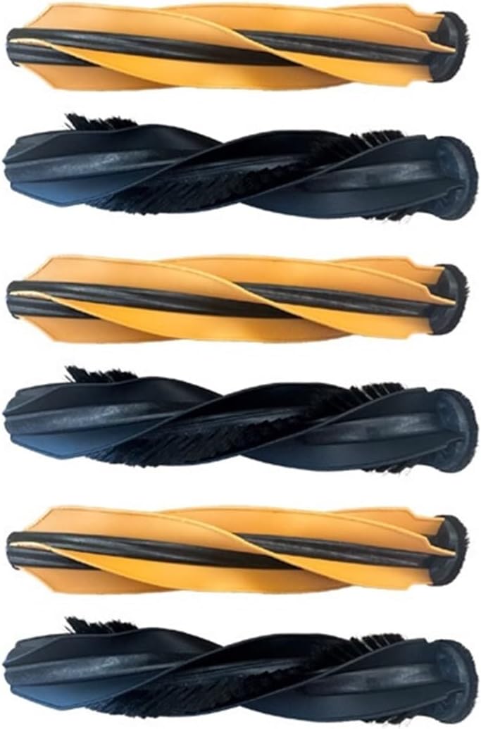 Main Brush，Compatible For Dreame，Compatible For mova， V50 Ultra /V50 Ultra Complete,Compatible for Mobius, 60 Roller Brush Vacuum Cleaner Spare(2set)