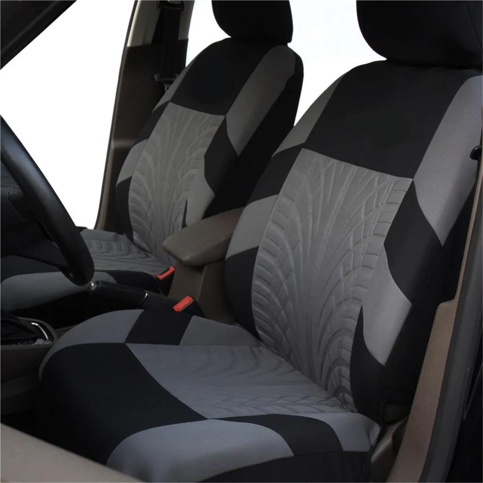 Do Volvo C30 C70 S40 S60 S80 S90 V40 V50 V60 XC40 XC60 XC70 XC90 Pokrowce na siedzenia samochodowe Ochraniacz na fotel samochodowy (czarny, 2 szt.)