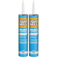 Liquid Nails Latex Projects 10 oz Off-White Interior Projects and Foamboard Adhesive Pack of 2