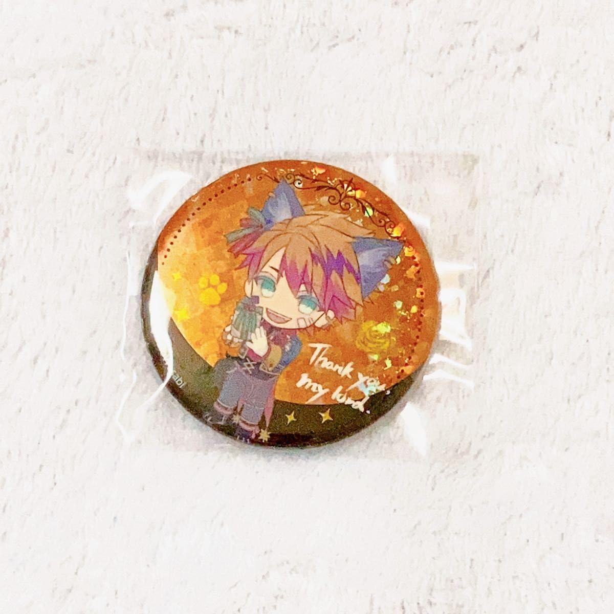 悪魔執事と黒い猫 あくねこ ナンジャタウン ホログラム缶バッジ