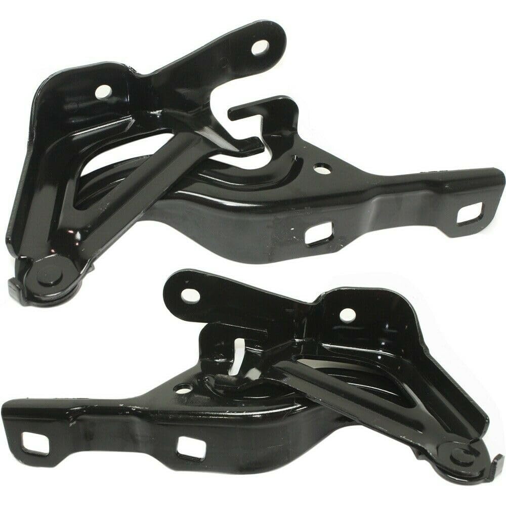 VIRAZE 2pcs Hood Hinges Set Assembly Left Driver and Right Passenger Side Pair GM1236161 14479344 GM1236160