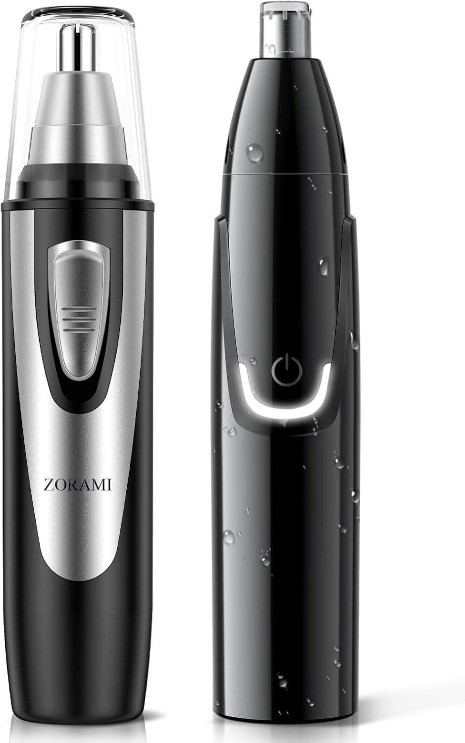 ZORAMI Ear and Nose Hair Trimmer Clipper Battery-Operated & Rechargeable