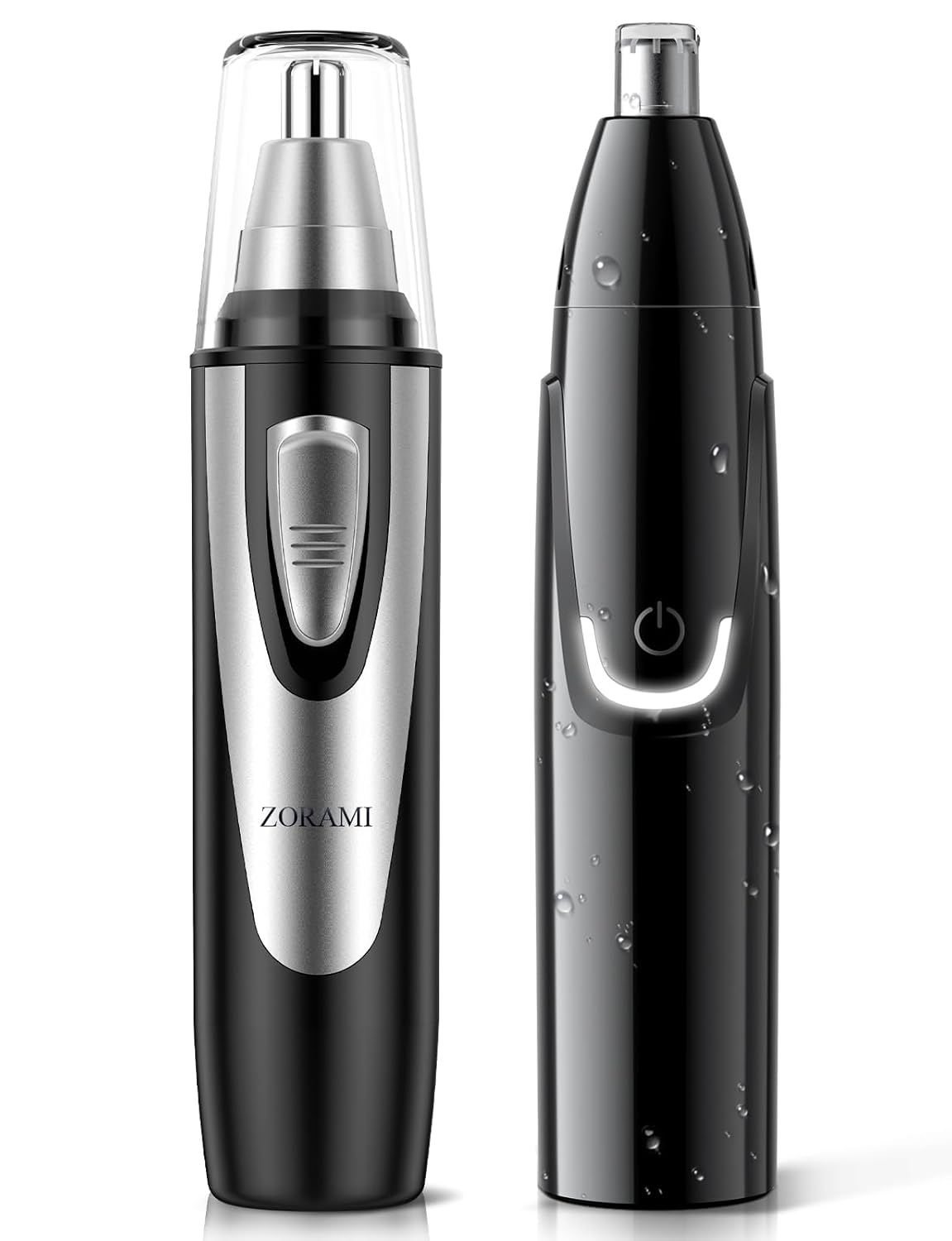 ZORAMI Ear and Nose Hair Trimmer BatteryOperated Black