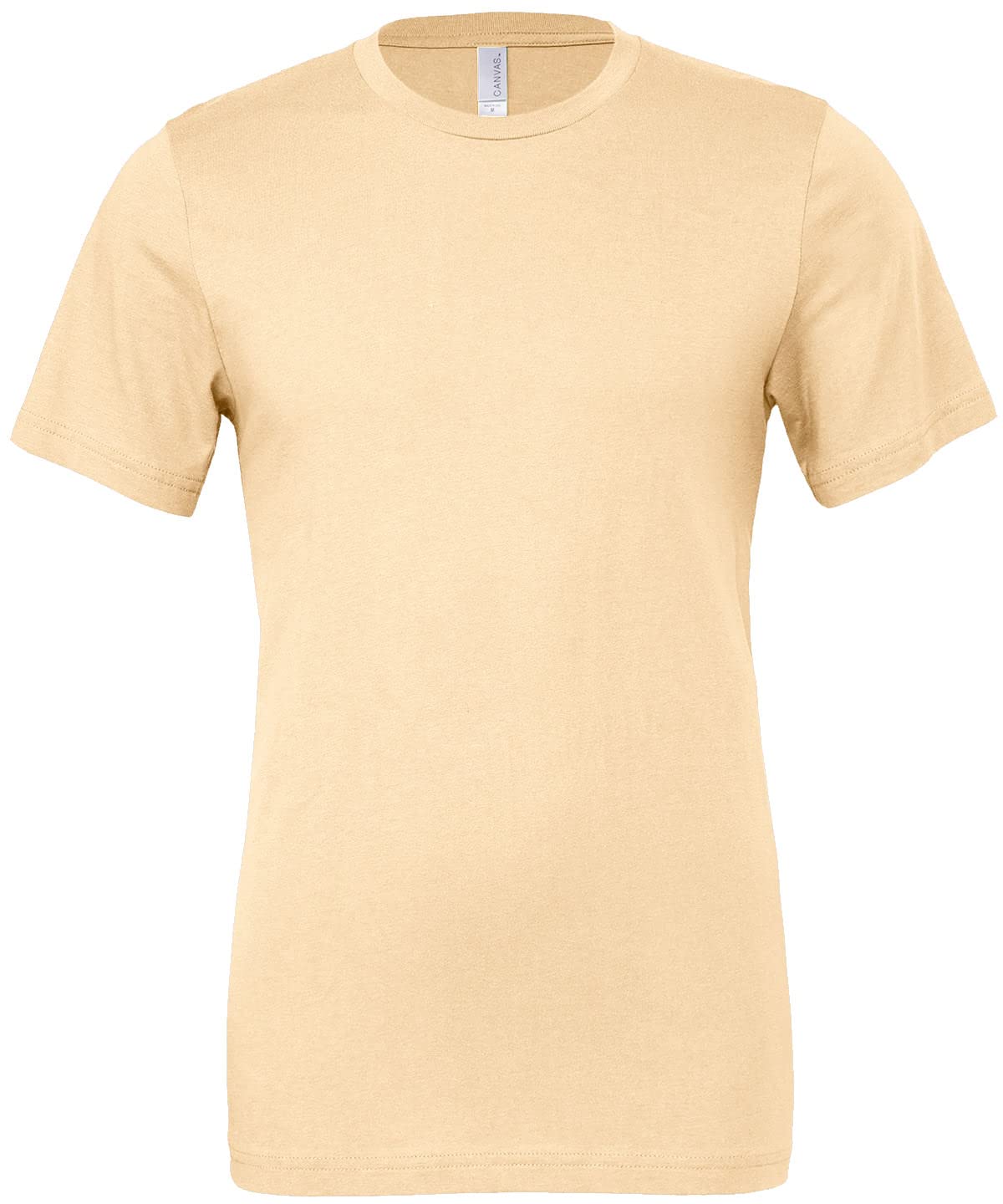 COOZO Unisex Crew Neck T-Shirt - Natural - 2XL