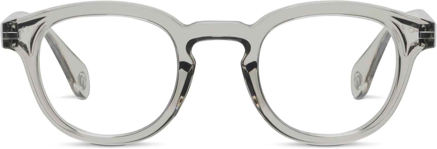 Peepers by PeeperSpecs mens Asher Round Blue Light Blocking Glasses