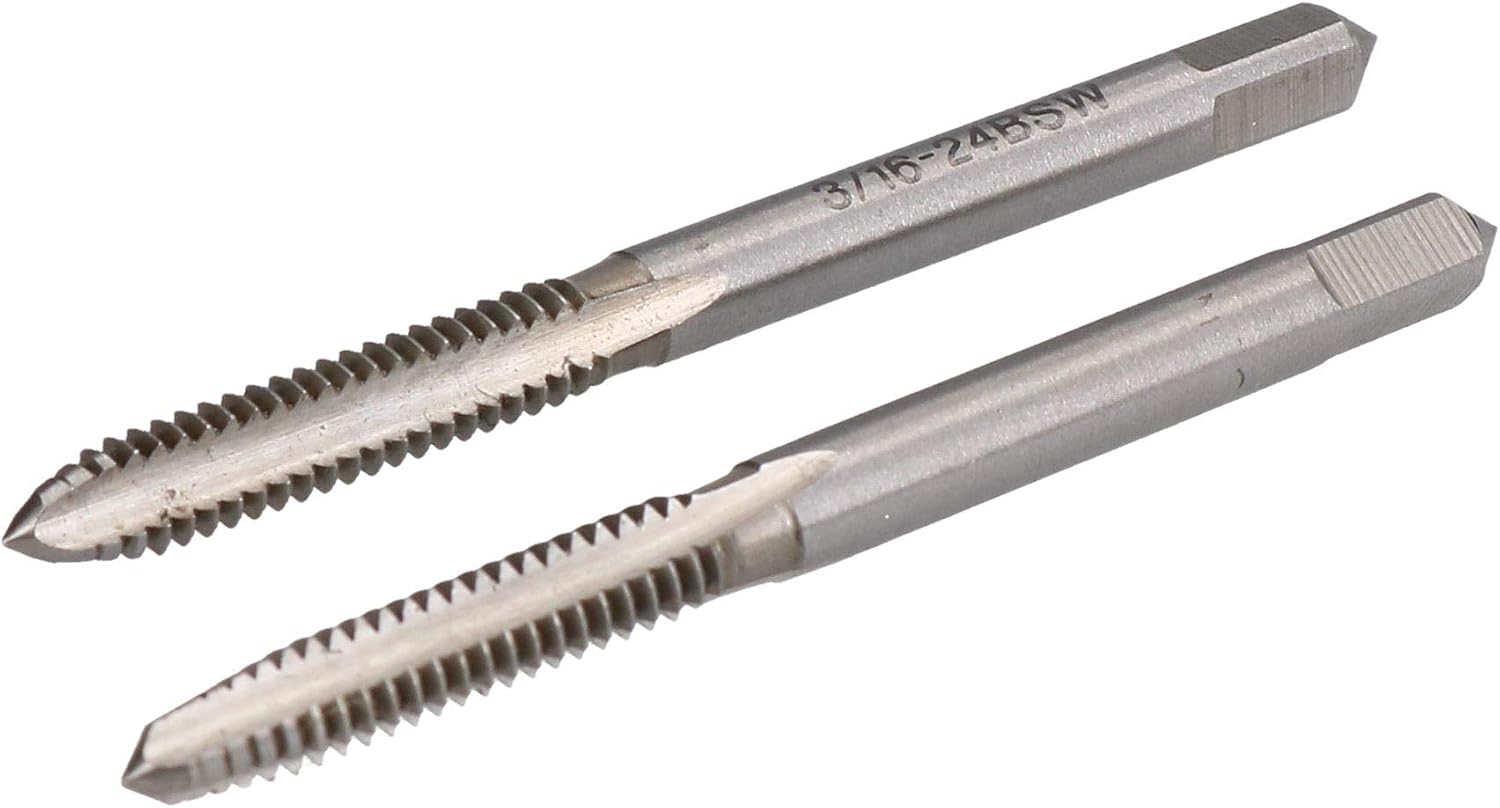 3/16" x 24 BSW Whitworth Tap & Die Set Taper Plug & Die Tungsten Steel
