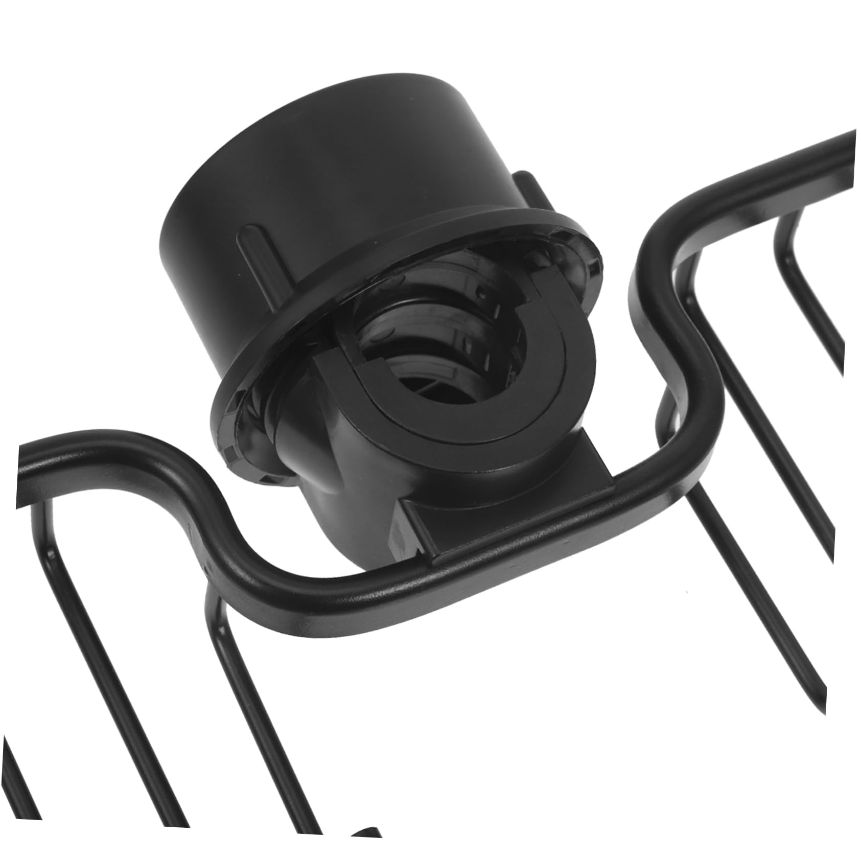 VALICLUD Porta Spugne per Rubinetto Cucina in Alluminio Nero, con Barra per Panni e Design Drenante, Organizer Lavello Multiuso per Cucina e Fai-da-Te