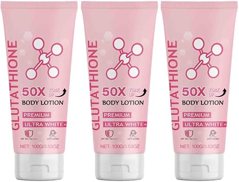 Glutathione Brightening Body Lotion, Moisturizing Body Lotion, Anti Aging & Skin Lightening Cream, Fair And White Body Loti-on For Dry Skin, Uneven Skin Tone 3