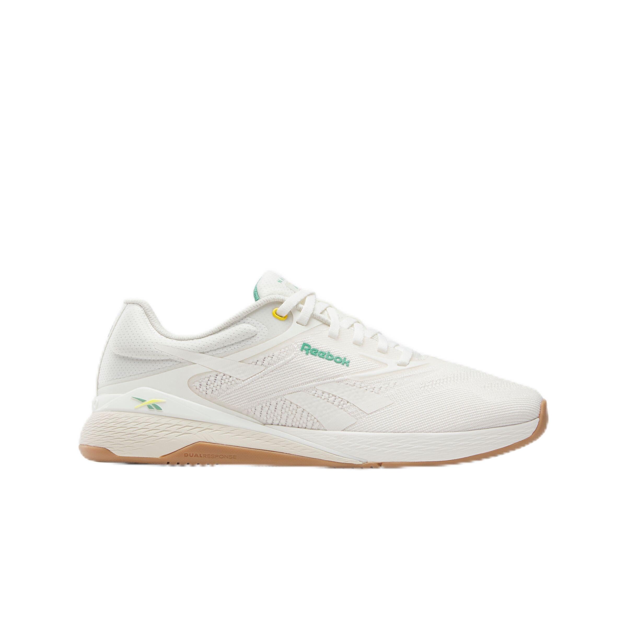 Reebok Unisex Nano X5 Trainers, Chalk Alabaster Upgrade Green, 48.5 EU