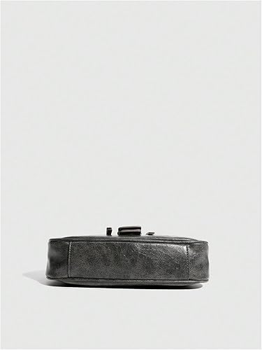 Vista 5 de Verdusa Bolsos de hombro de cuero PU Hobo para mujer, con cremallera, estilo vintage