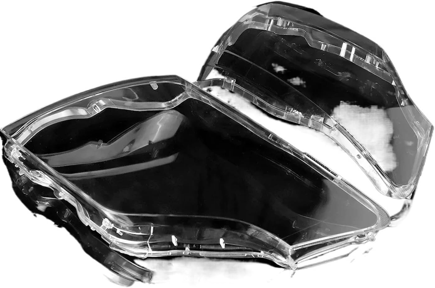 Headlight Cover for Mitsubishi for Pajero V87 V93 V97 2005-2018 Headlamp Shell Car Front Headlamp Cover Headlight Shell Transparent Lampshade Lens Car Headlight Cover
