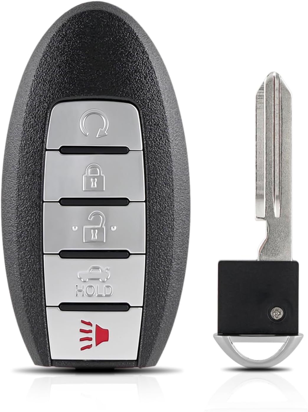 Key Fob Remote Replacement Fits for 2016 2017 2018 Nissan Altima Maxima Infiniti 2016 2017 2018 2019 Q50 2017 2018 Q60 Keyless Entry Remote KR5S180144014 S180144310 5 Buttons (Pack of 2)