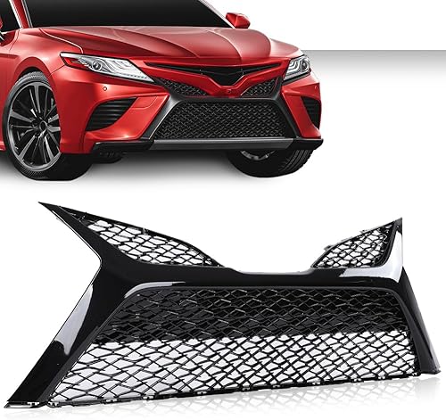 Miniatura 2 de GRAND ORANGE Parachoques delantero inferior compatible con Toyota Camry SE XSE 2018 2019 2020 5310206520, TO1036185