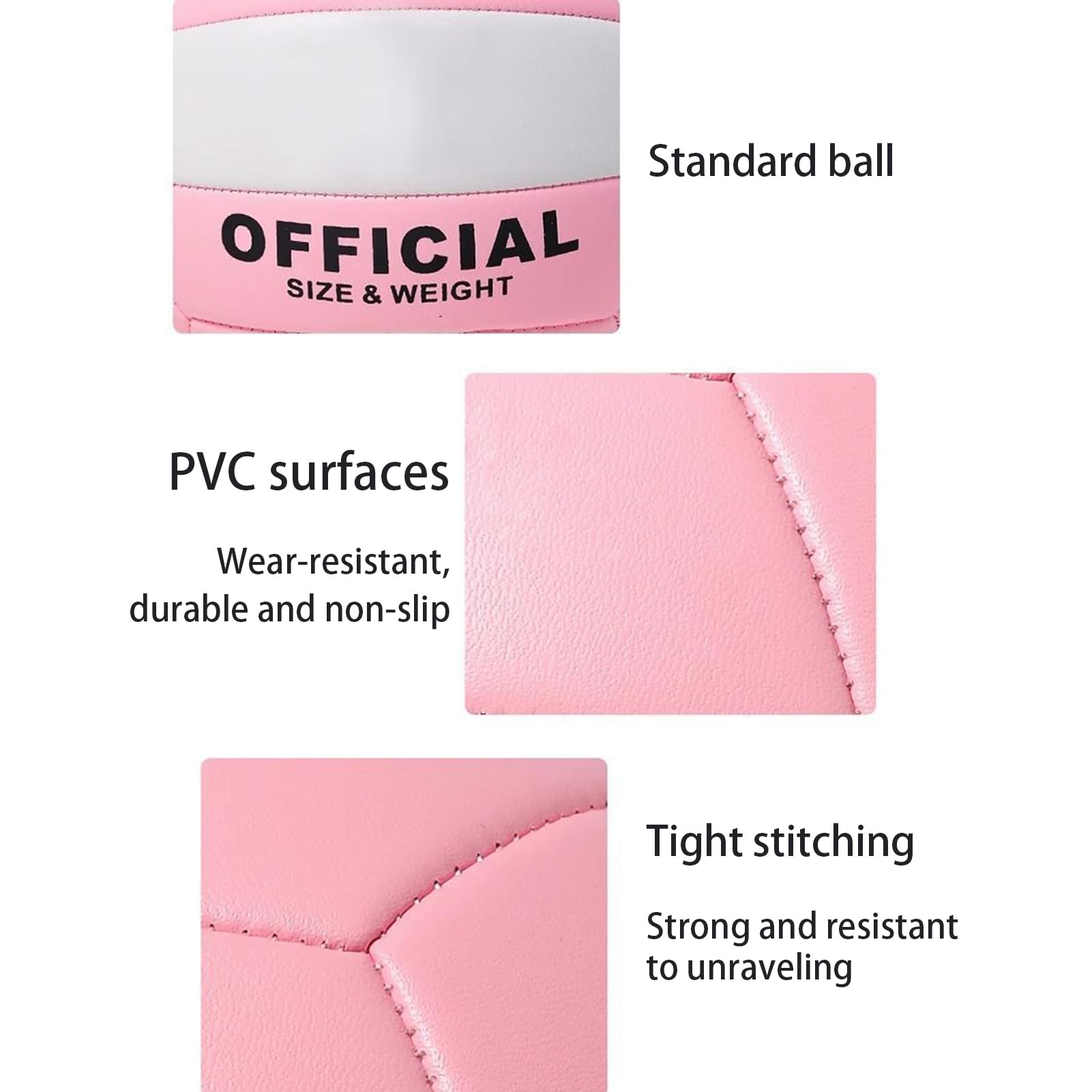 Genérico Vóley Playa Suave - Balón Entrenamiento Deportes Equipo | Pelota Suave De Entrenamiento para Playa, Césped, Parque, Piscina, Interior, Fiestas Y Actividades Escolares