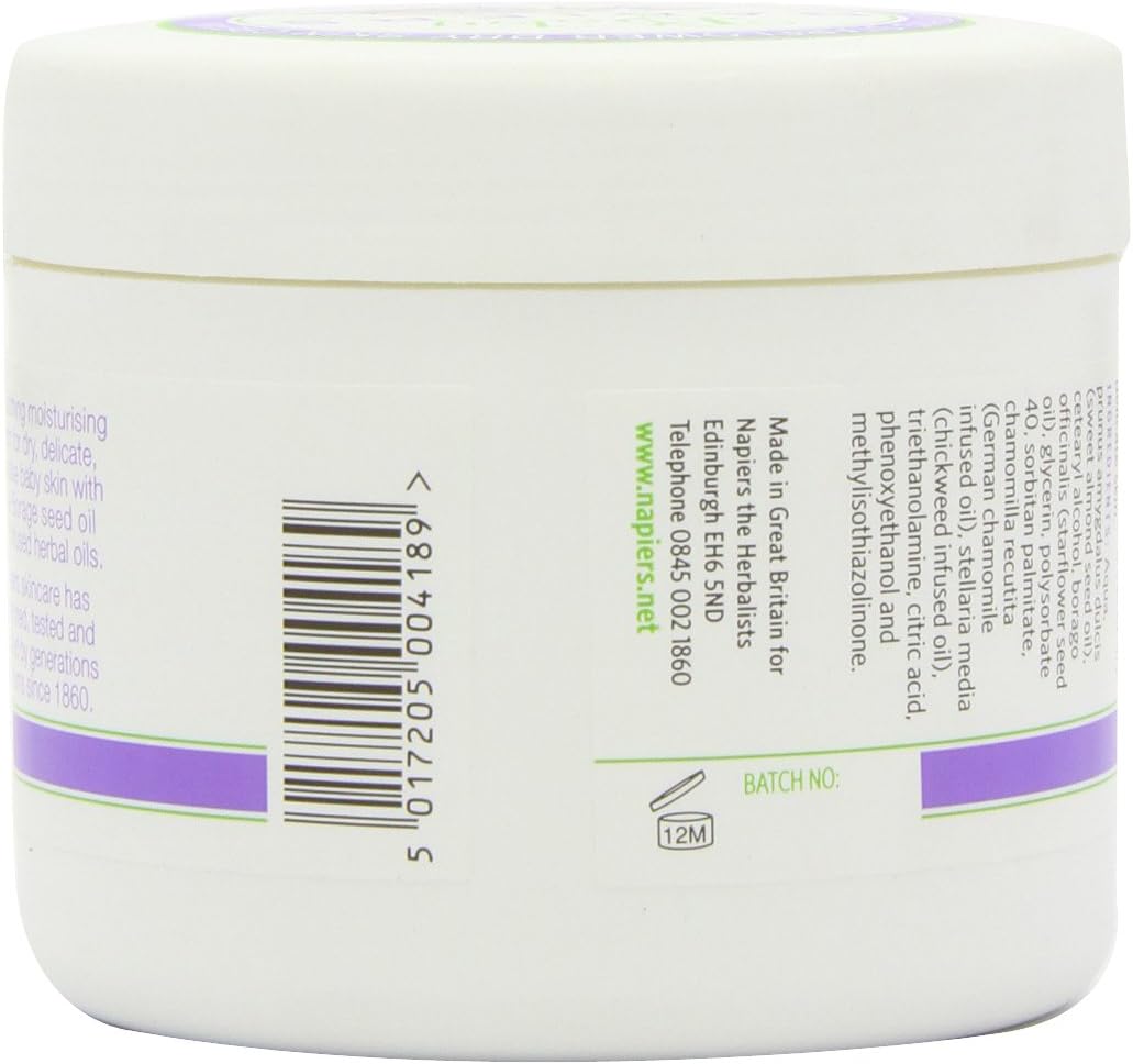 Napiers Baby Soothing Starflower Dry Skin Cream 500ml - Natural Herbal Skin Care