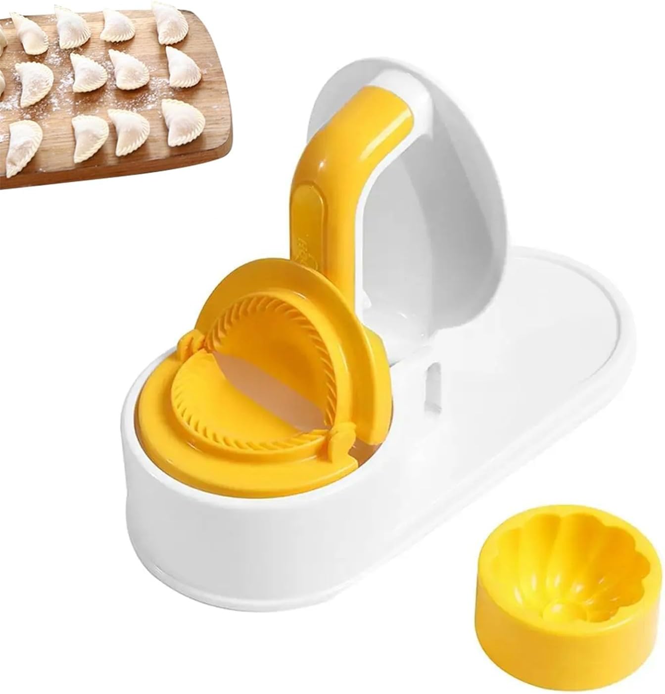 3-1 Dumpling Maker, Kitchen Dumpling Machine Equipped With Small Steamed Bun Molds, Manual Dumpling Skin Press Molds, Kitchen Small Tools Dumpling Skin Bun Dumpling Maker