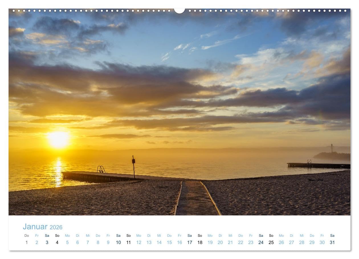 Schwedens Seen (hochwertiger Premium Wandkalender 2026 DIN A2 quer), Kunstdruck in Hochglanz: Traumhafte Plätze zum Baden und Verweilen an den Seen in Südschweden