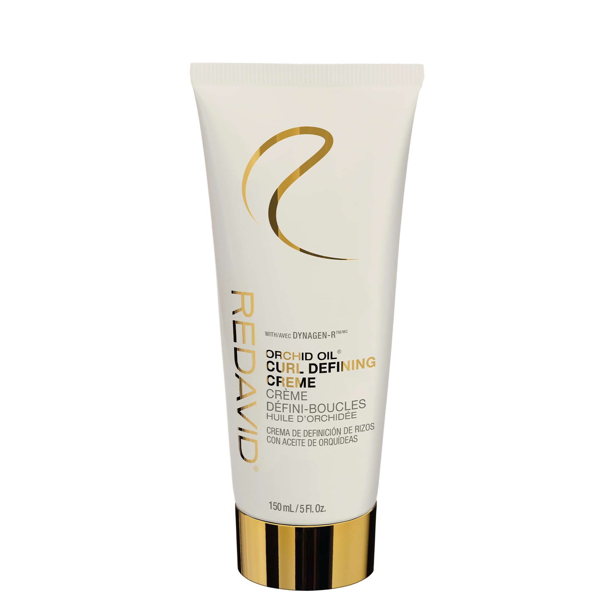 Redavid Orchid Oil Curl Defining Creme with Coconut Oil and Meadowfoam Flower for Curly Hair - Ultra Nourishing Texture Enhancer - Clinically Strengthens, Adds Protein & Hydrates Hair.