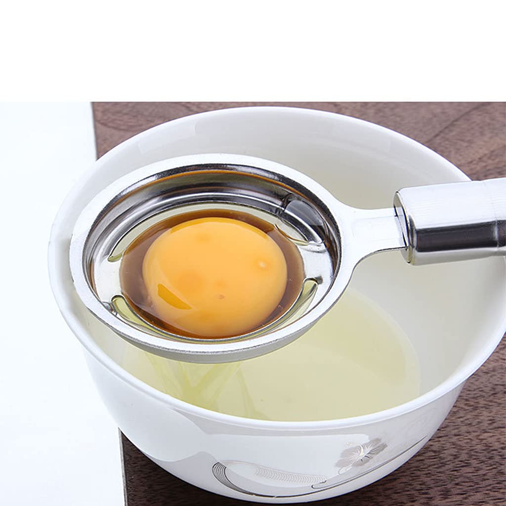 Séparateur D'Œuf En Acier Inoxydable - Ustensile De Cuisine Pour Blancs Et Jaunes