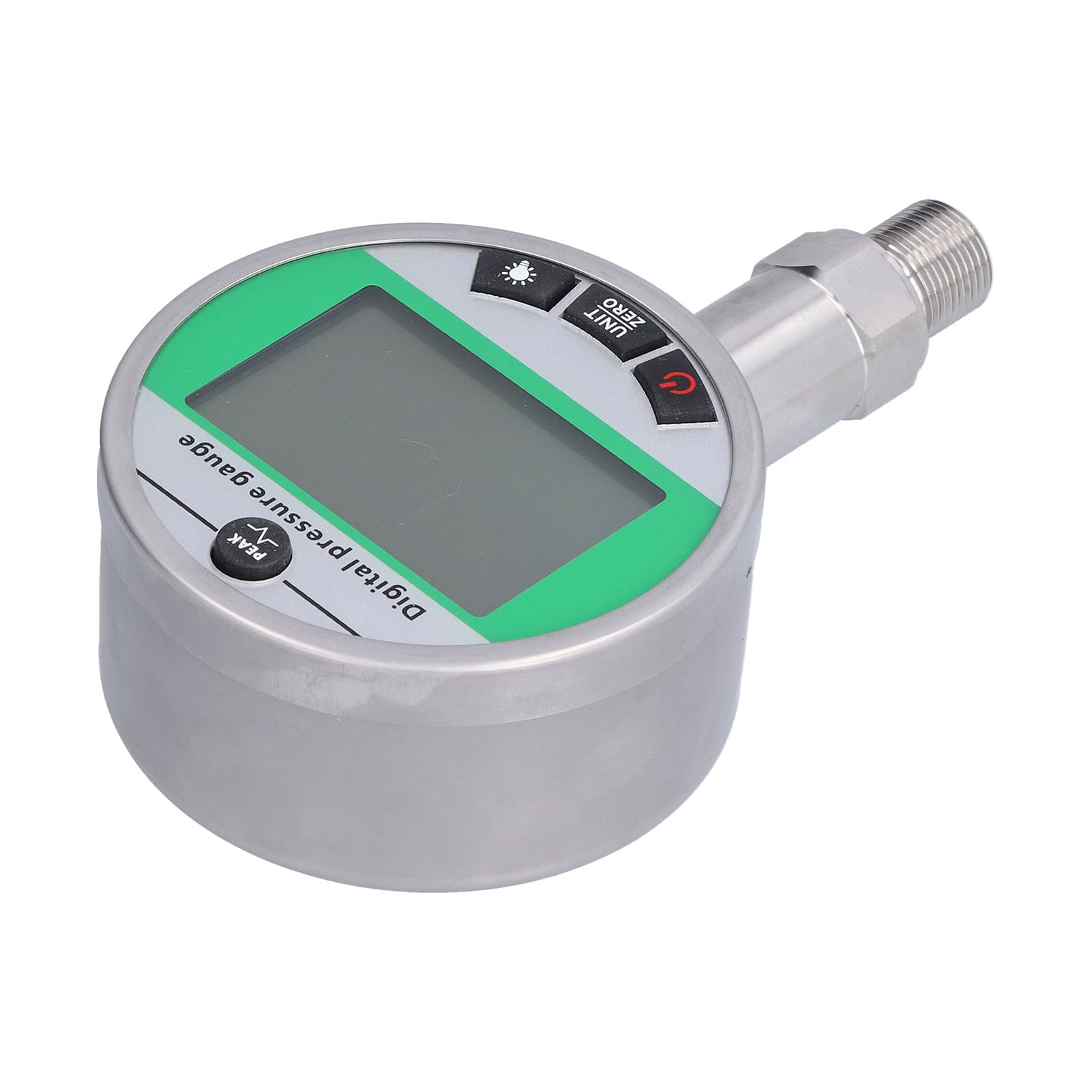 Omabeta Manómetro Hidráulico Digital de Acero Inoxidable Preciso con Compensación de Temperatura para Agua y Gas 1.6MPA 100 Mm