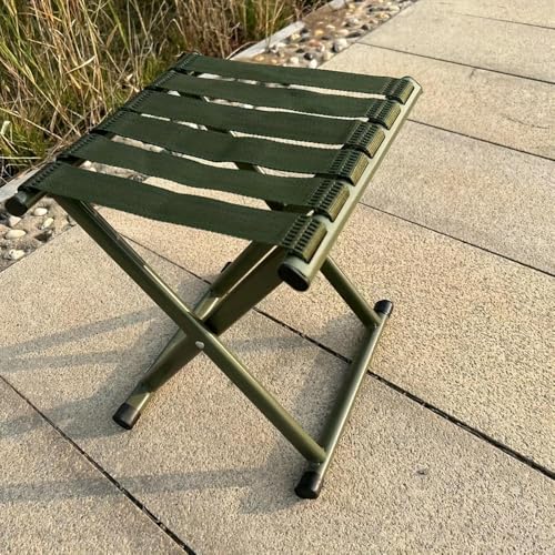 Tabourets pliants carrés anti-rouille : la solution robuste de camping