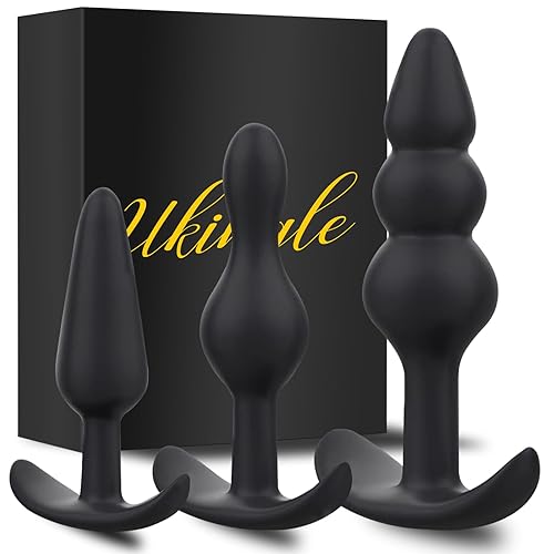 3PCS Plug Anal Silicone Gode Femme Sex Toýs Femme Couple Clitoridien Buttplug Femme Débutante Sex Toys Plugs Anals Plug Anale,Extenseur Femme Sextoys Anal Plug Homme Anus Femme Jouet Sexualité Couple