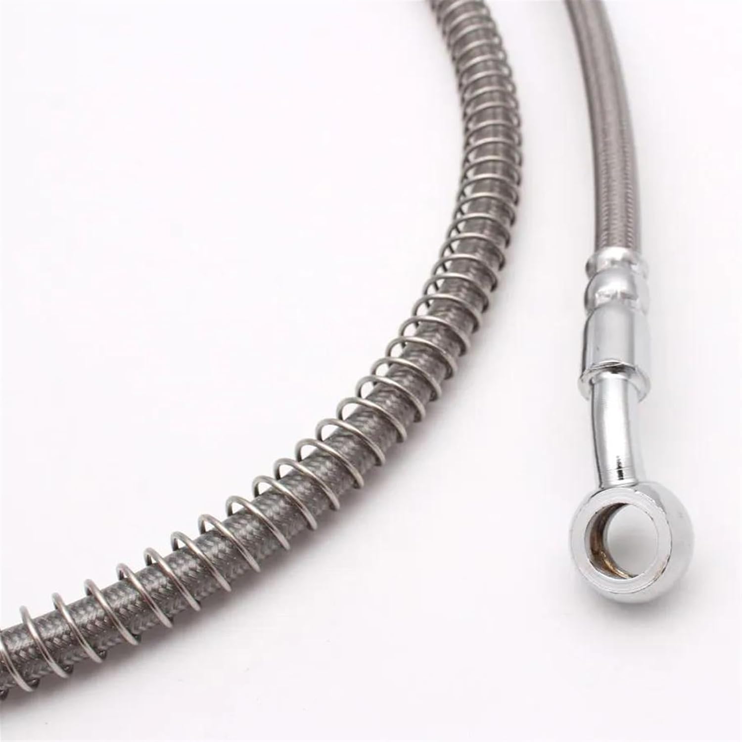 Brake accessories Motorcycle Front Hydraulic Brake Oil Hoses Lines Pipe Tubing Brake Stainless Steel 1100MM For Harley XL 883 XL 1200 X 48 XL883 XL1200 X48
