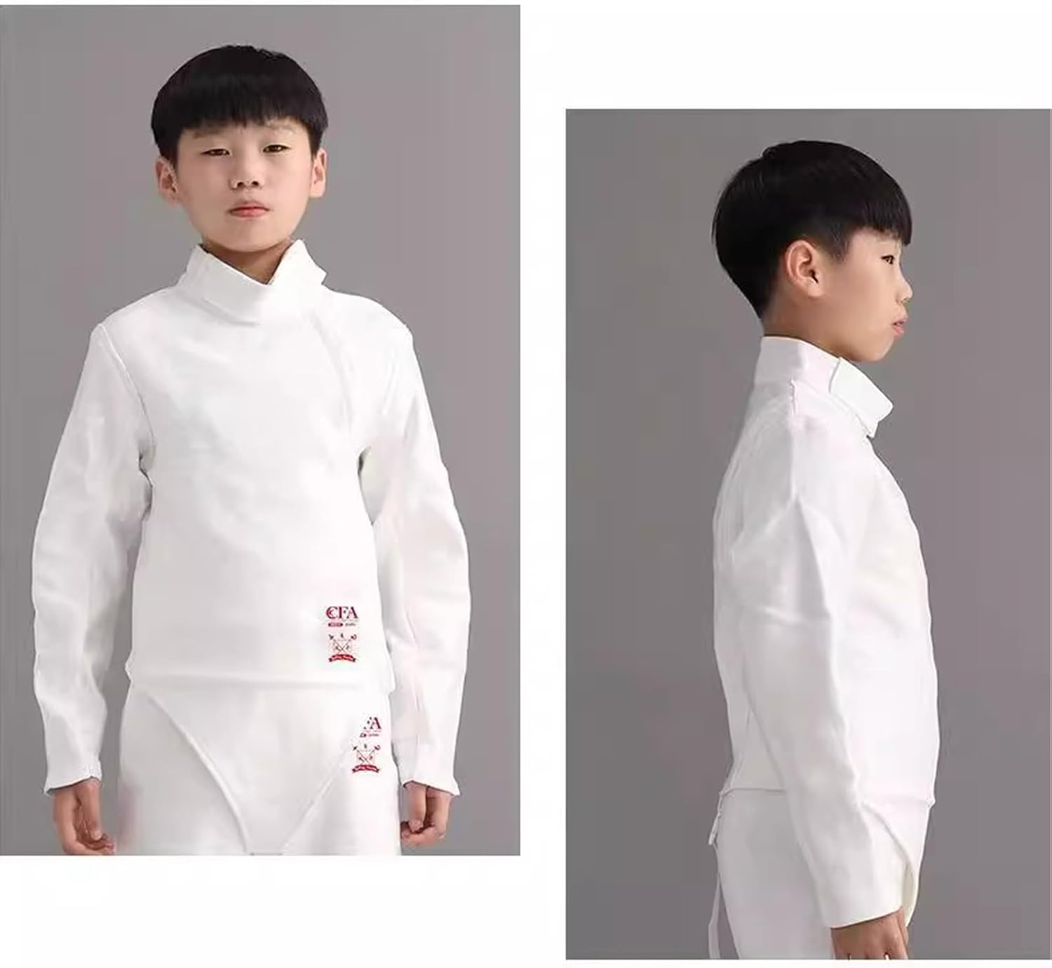 Fencing Clothing Top, Fencer Foil/Epee/Saber Protective Clothing, 450N Stab-proof Competition Uniform