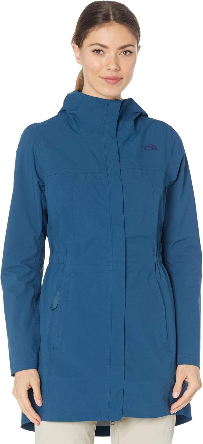 THE NORTH FACE Allproof Stretch Parka Monterey Blue XL at Amazon Women