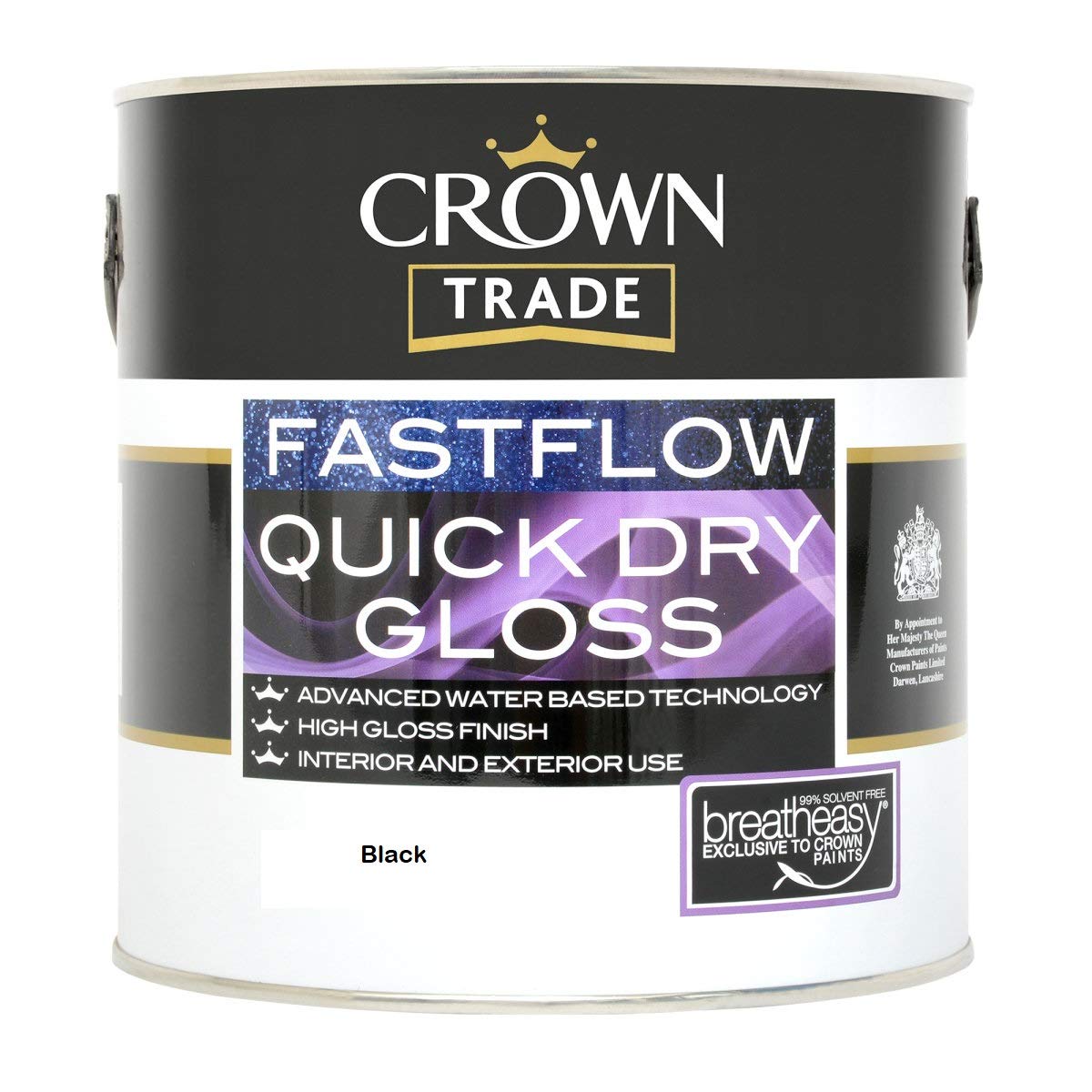 CROWNTrade Fastflow Quick Dry Gloss Black