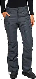 Calça cargo feminina isolada para esportes de neve