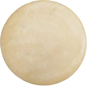 Pedra Refratária Para Pizza Forno e Churrasqueira 12mm Reforçada (Redonda 37cm)