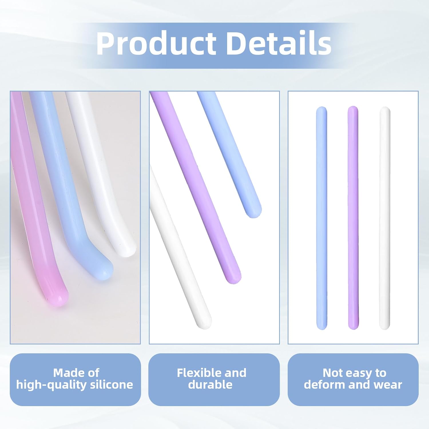 6 Pcs Silicone Mahjong Tile Grabbers Sticks, 14cm Mahjong Accessories Easy to Reach and Pick Up, Tile Grabbing Tools for Seniors Beginners, Family Game Night Home, Parties, Entertainment